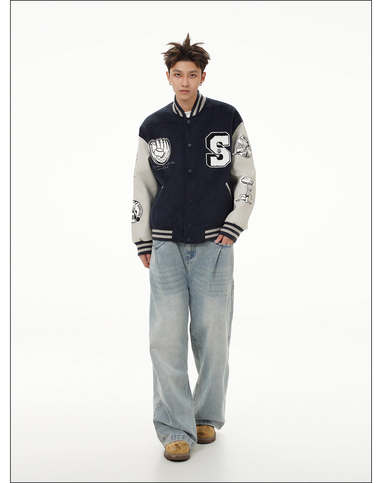 QS052B baseball jacket