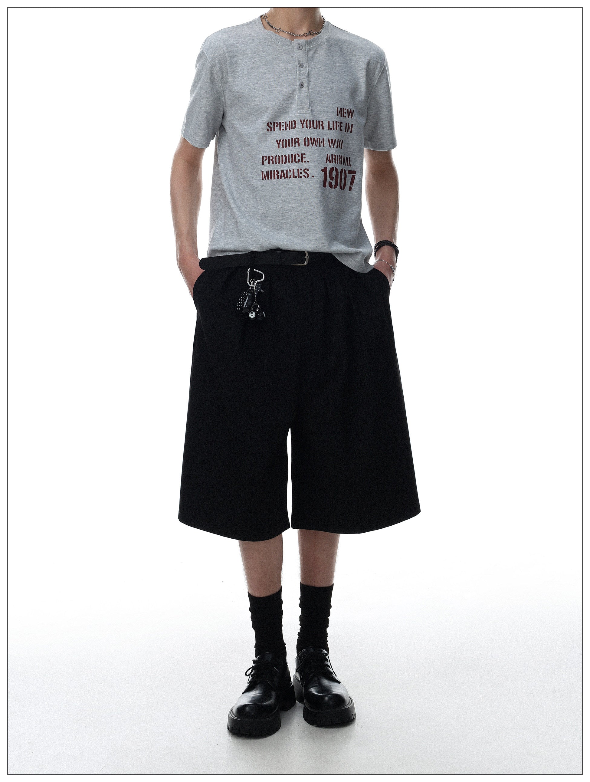 QS828B multi pocket pants
