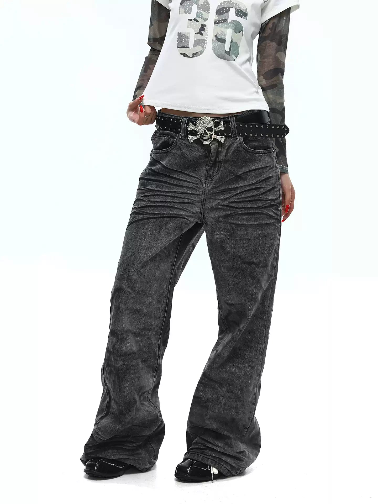 QS680B dirty denim