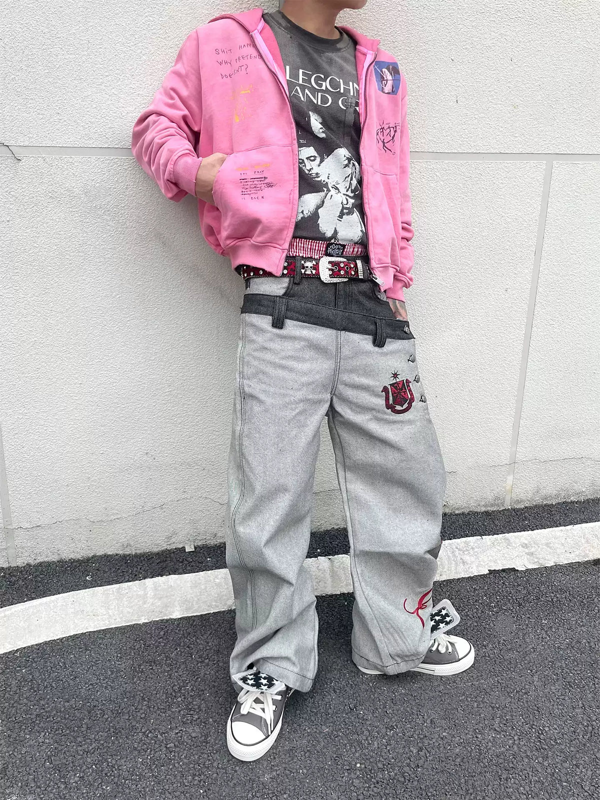 QS934B loose denim
