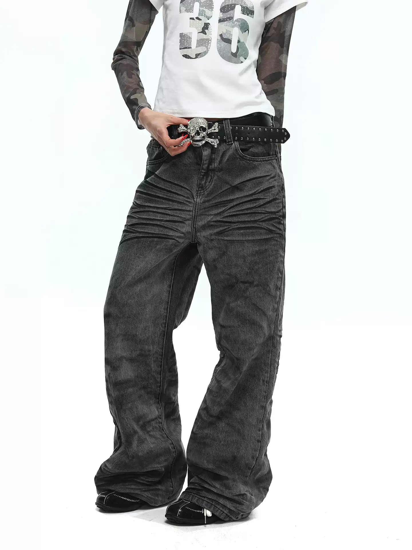 QS680B dirty denim