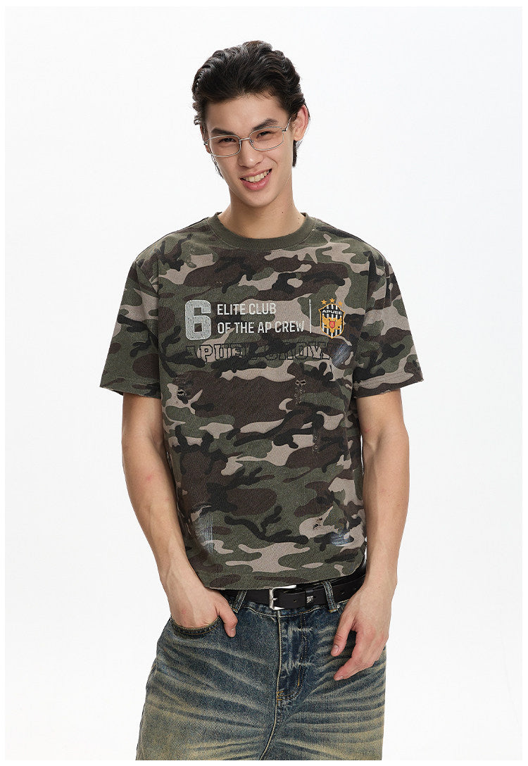 QS850B camouflage tee