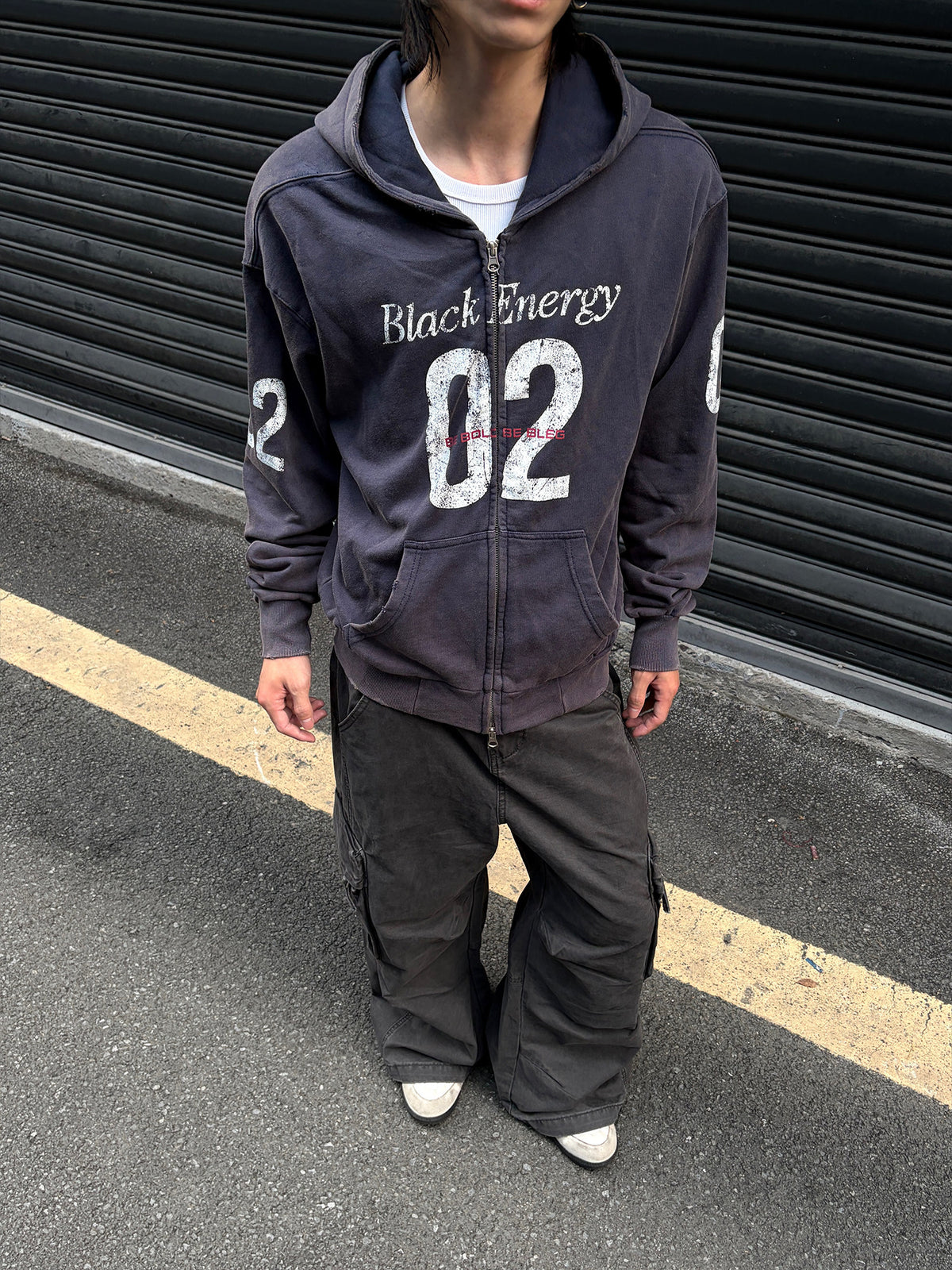 QS931B zip hoodie