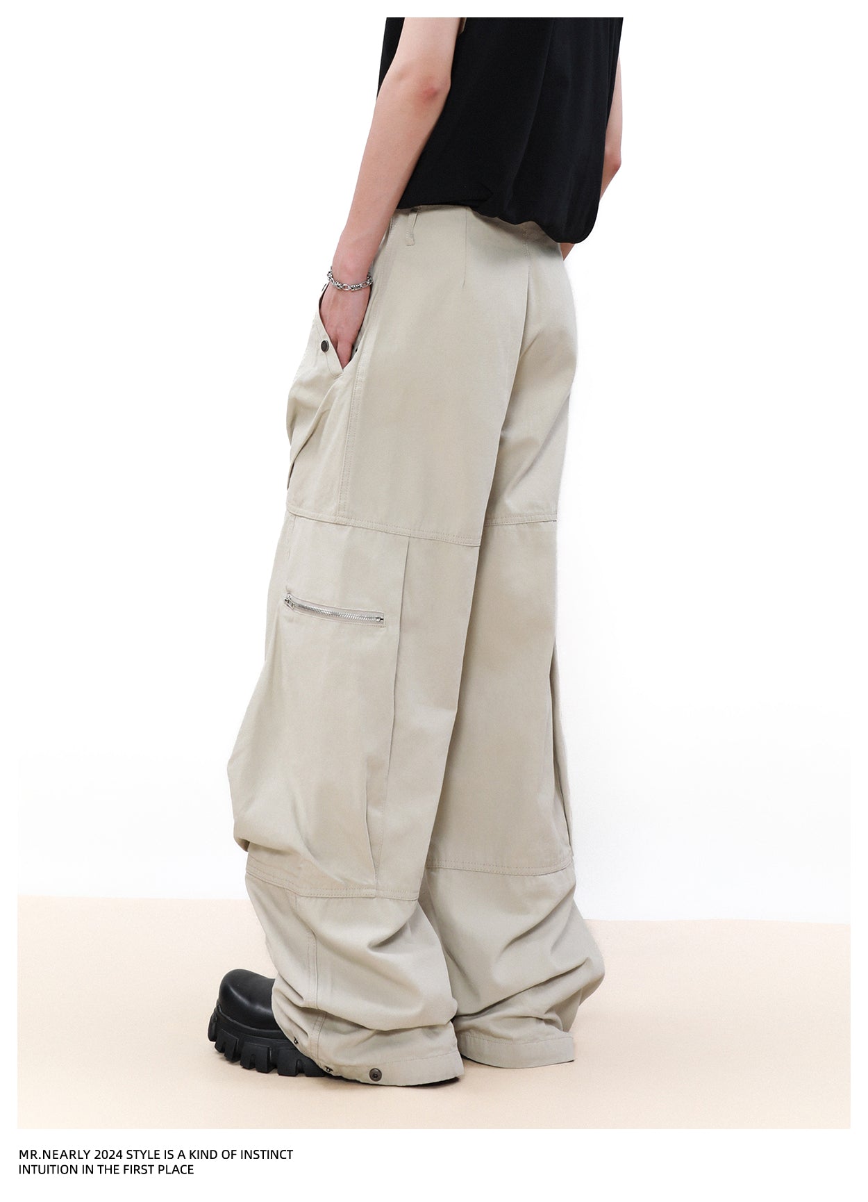 QS769A multi pocket pants