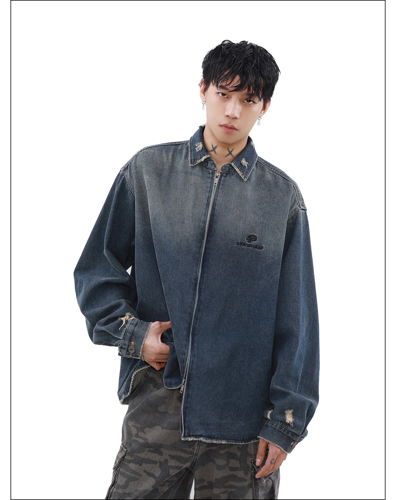 QS998A denim shirts