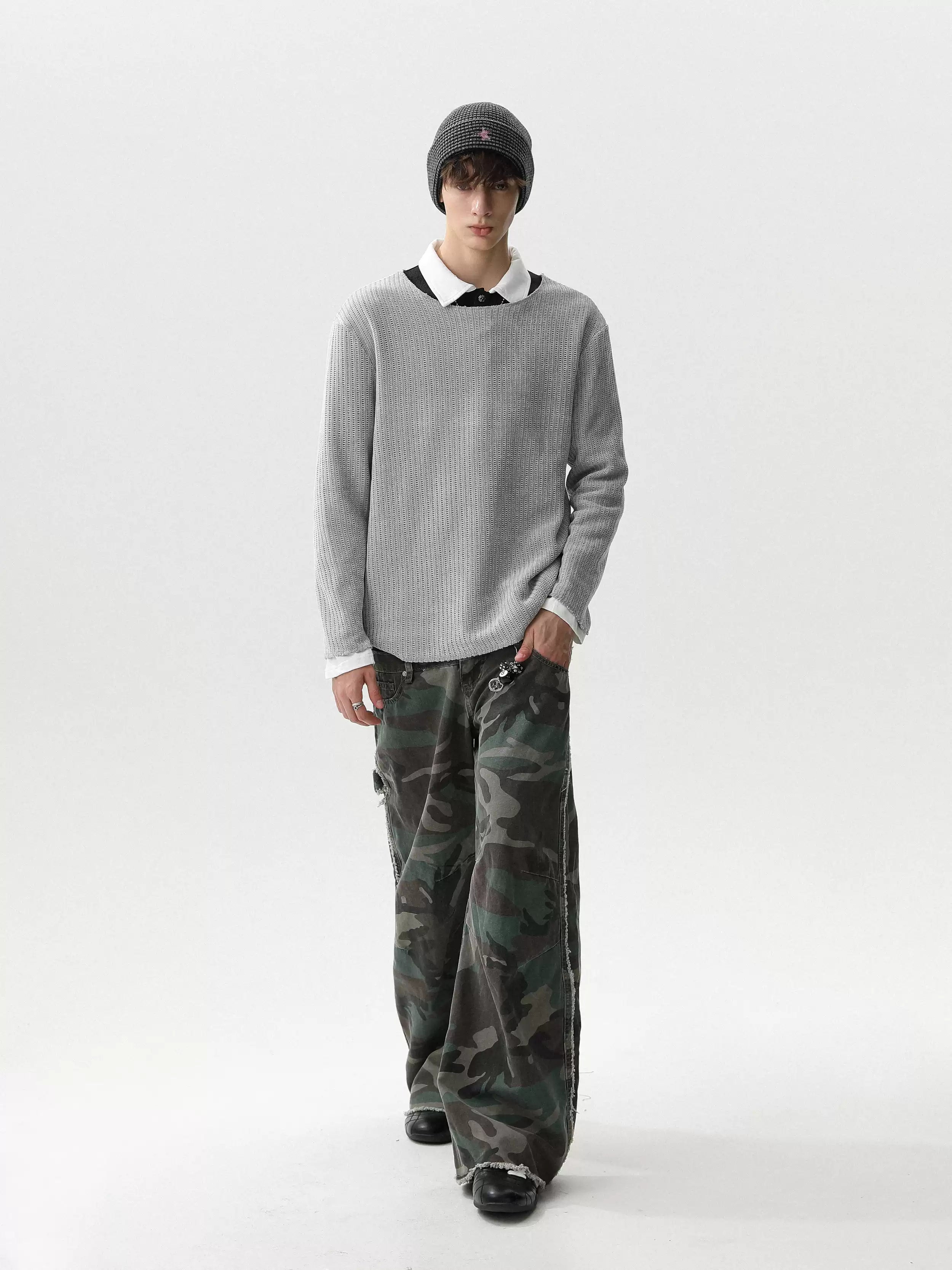 パンツ (QS86) CAMOUFLAGE PANTS QS604B camouflage pants