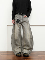 パンツ QS304B SPLASH DENIM QS304B splash denim