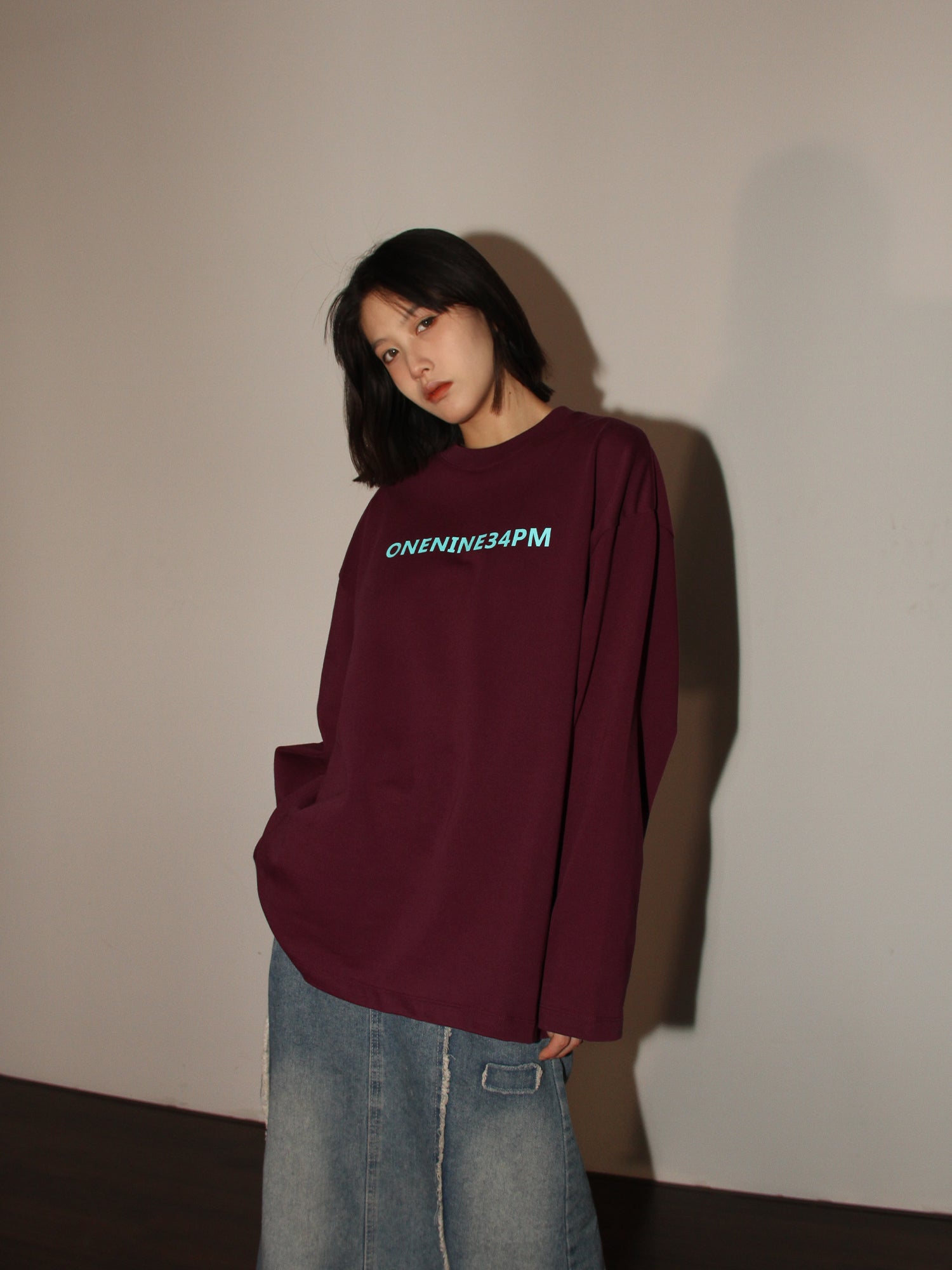 QS951A print L/S tee