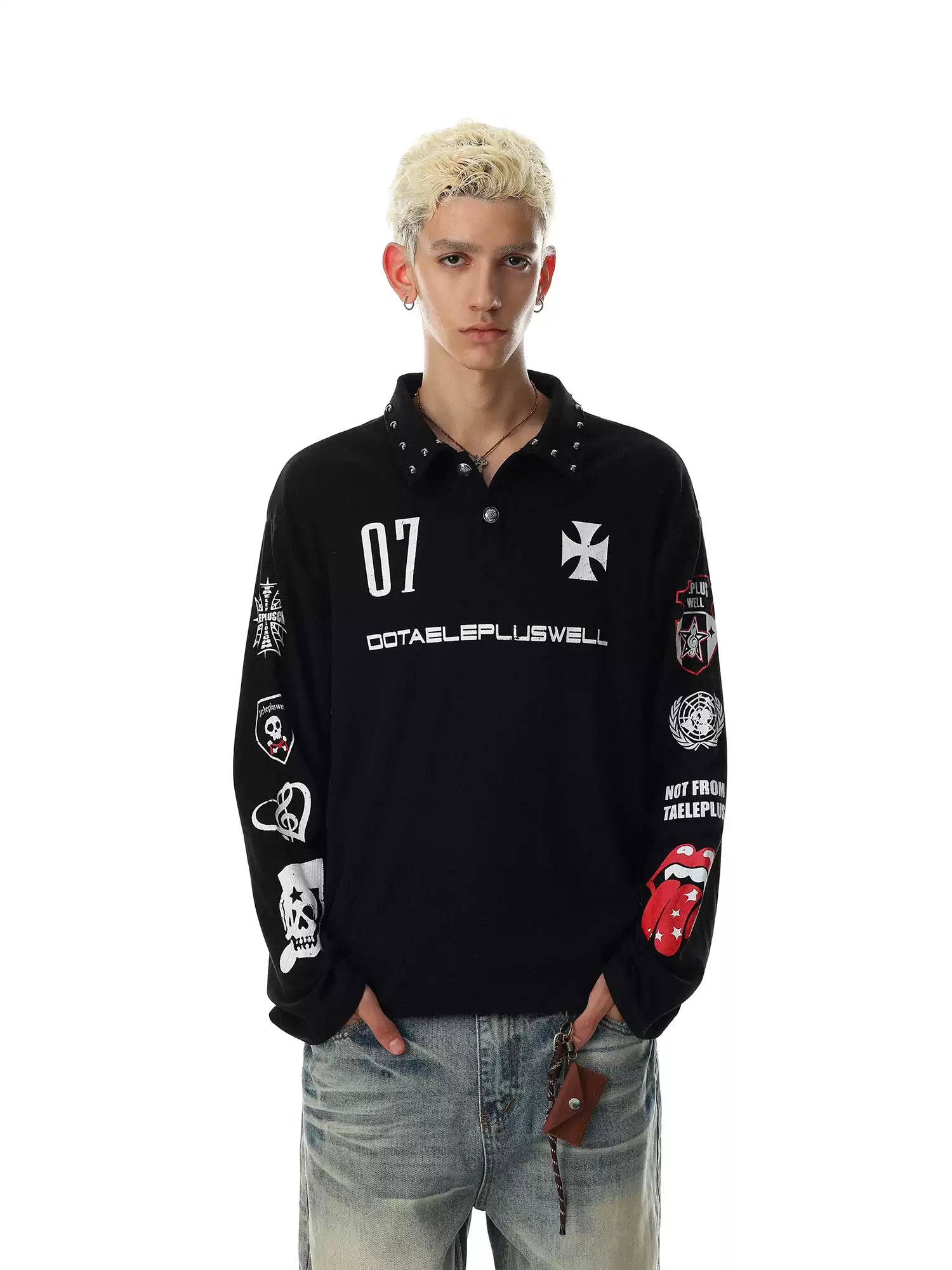 QS898B L/S polo