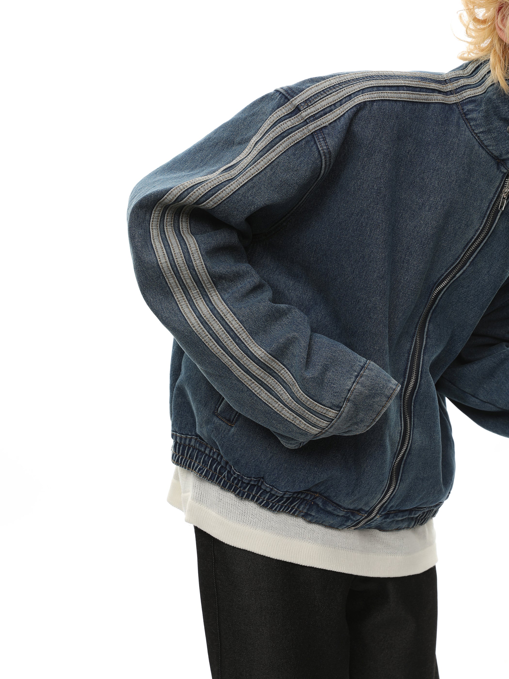 QS071B winter denim jacket