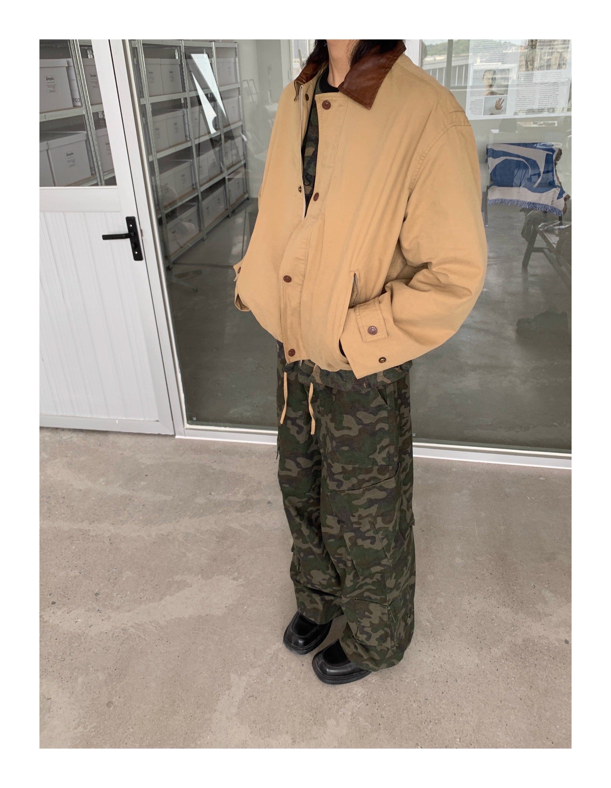 パンツ (QS86) CAMOUFLAGE PANTS QS604B camouflage pants