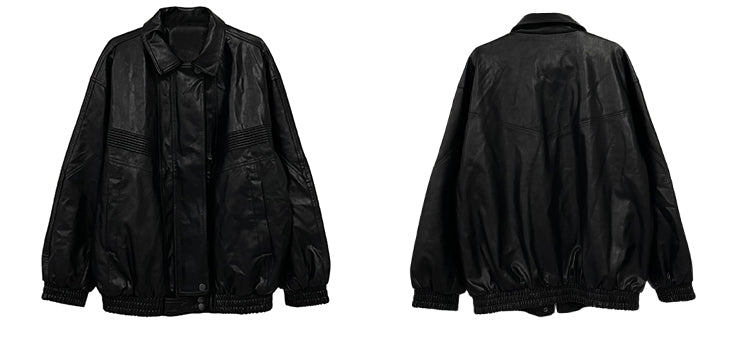 QS362A leather jacket