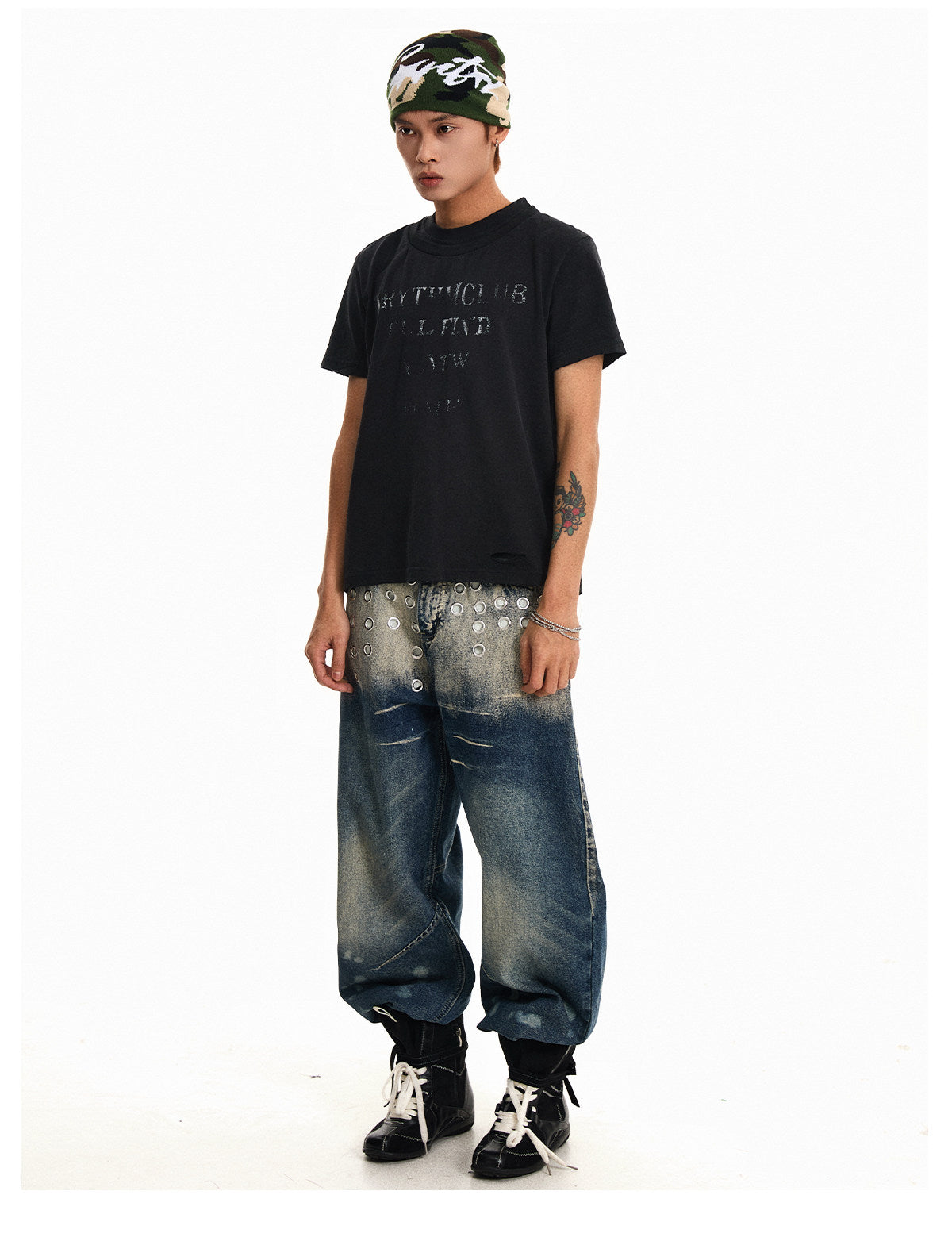 QS748B loose denim