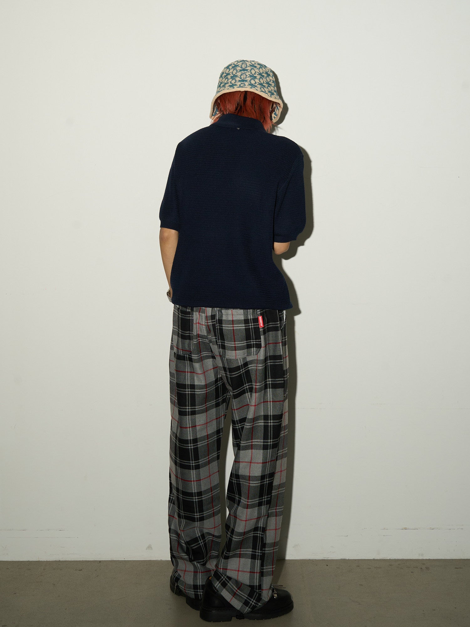 QS746B check pants