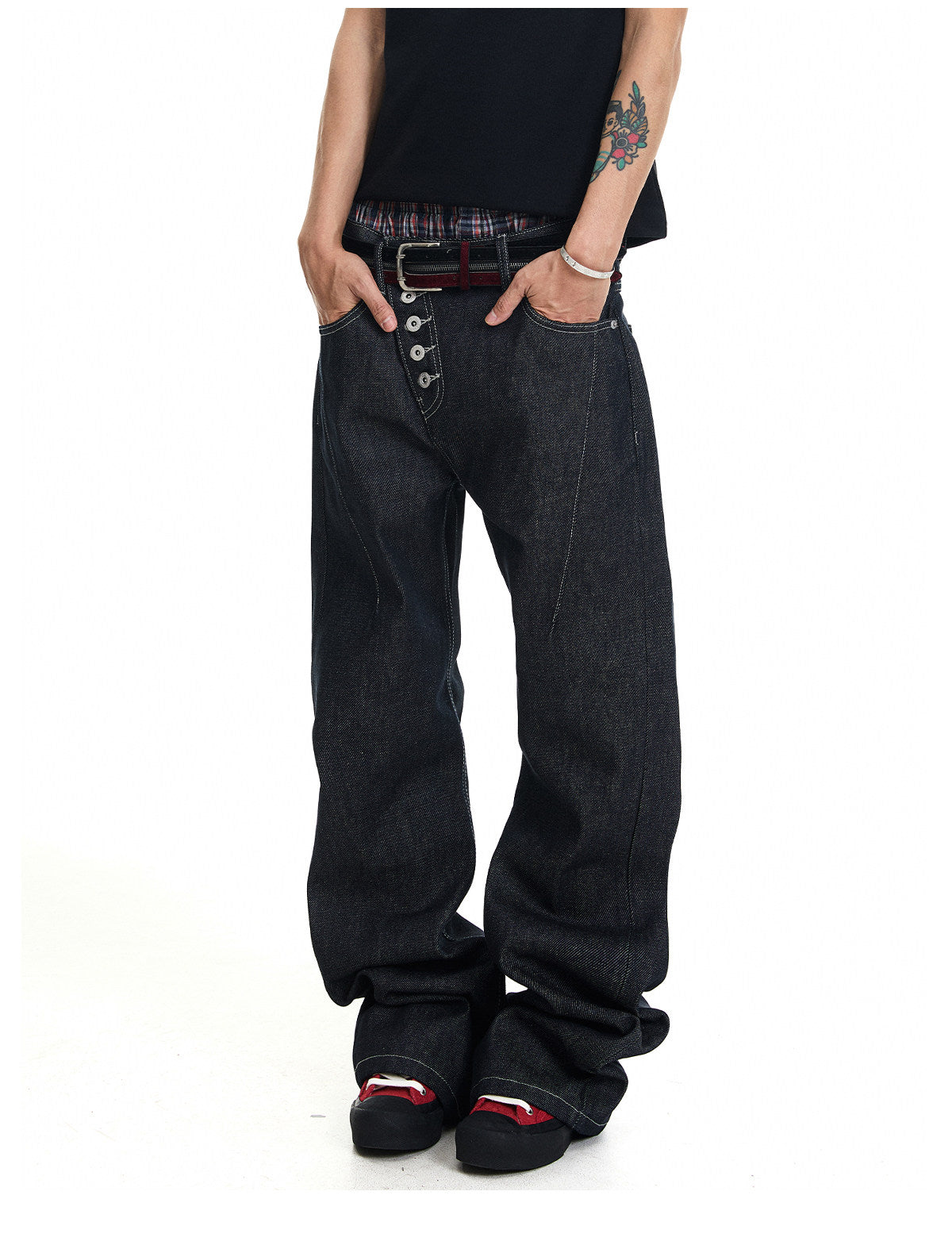 QS834B rigid denim
