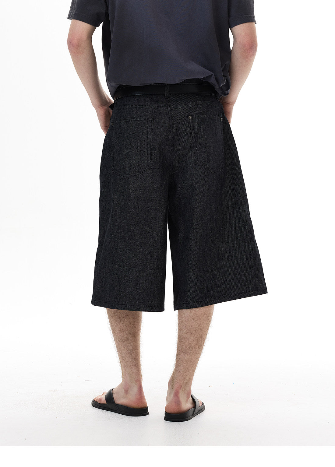 QS823B denim shorts