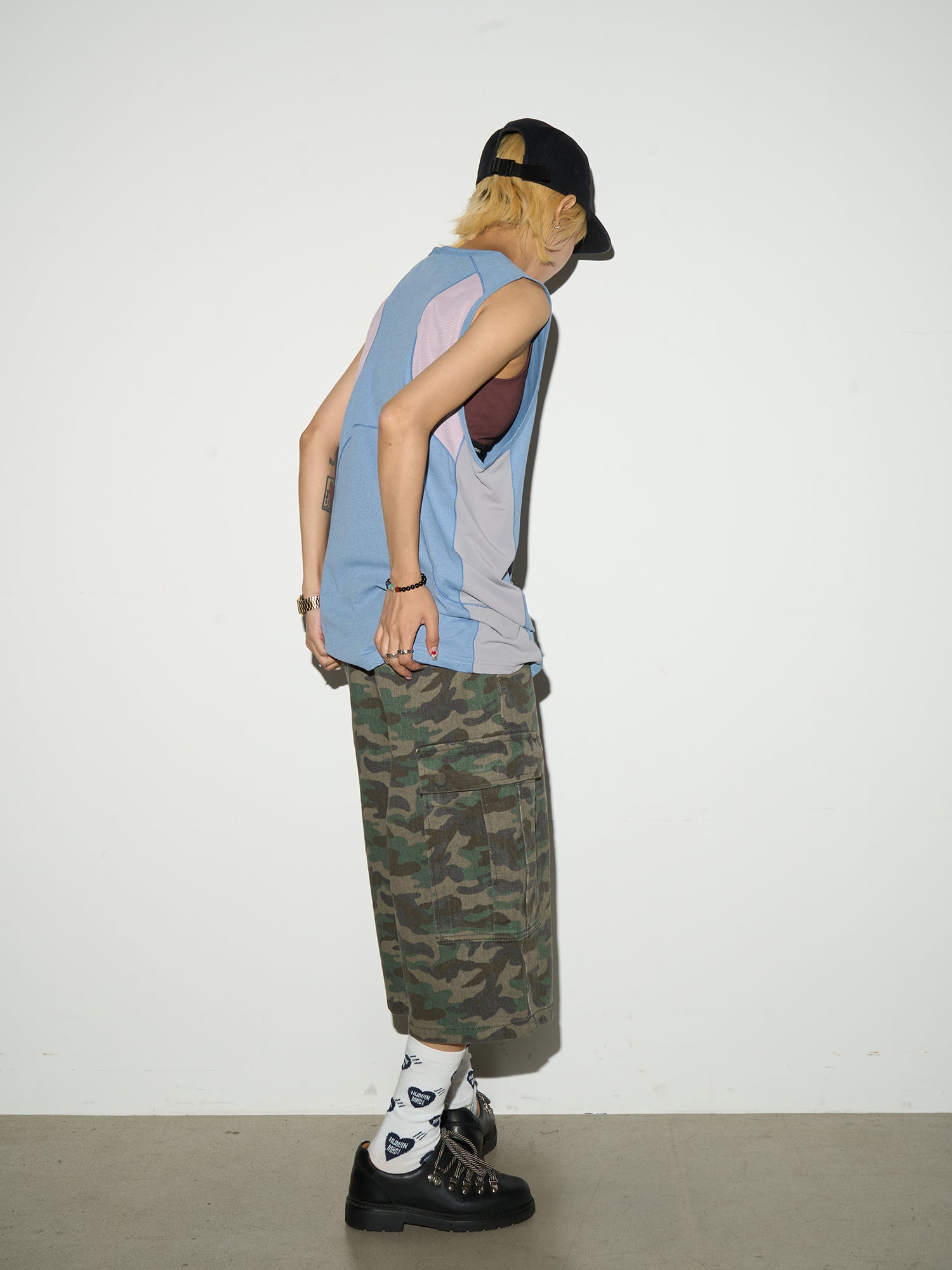 QS571B camouflage shorts