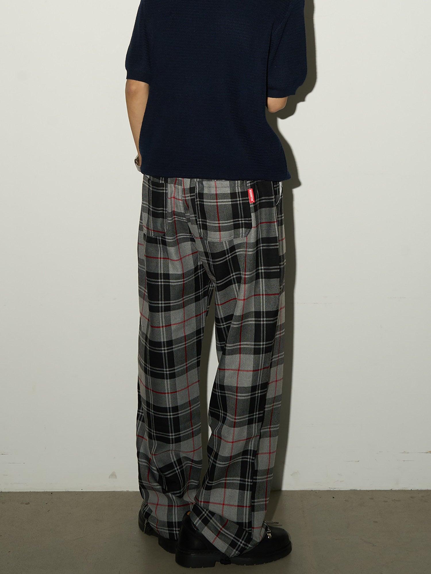 QS746B check pants