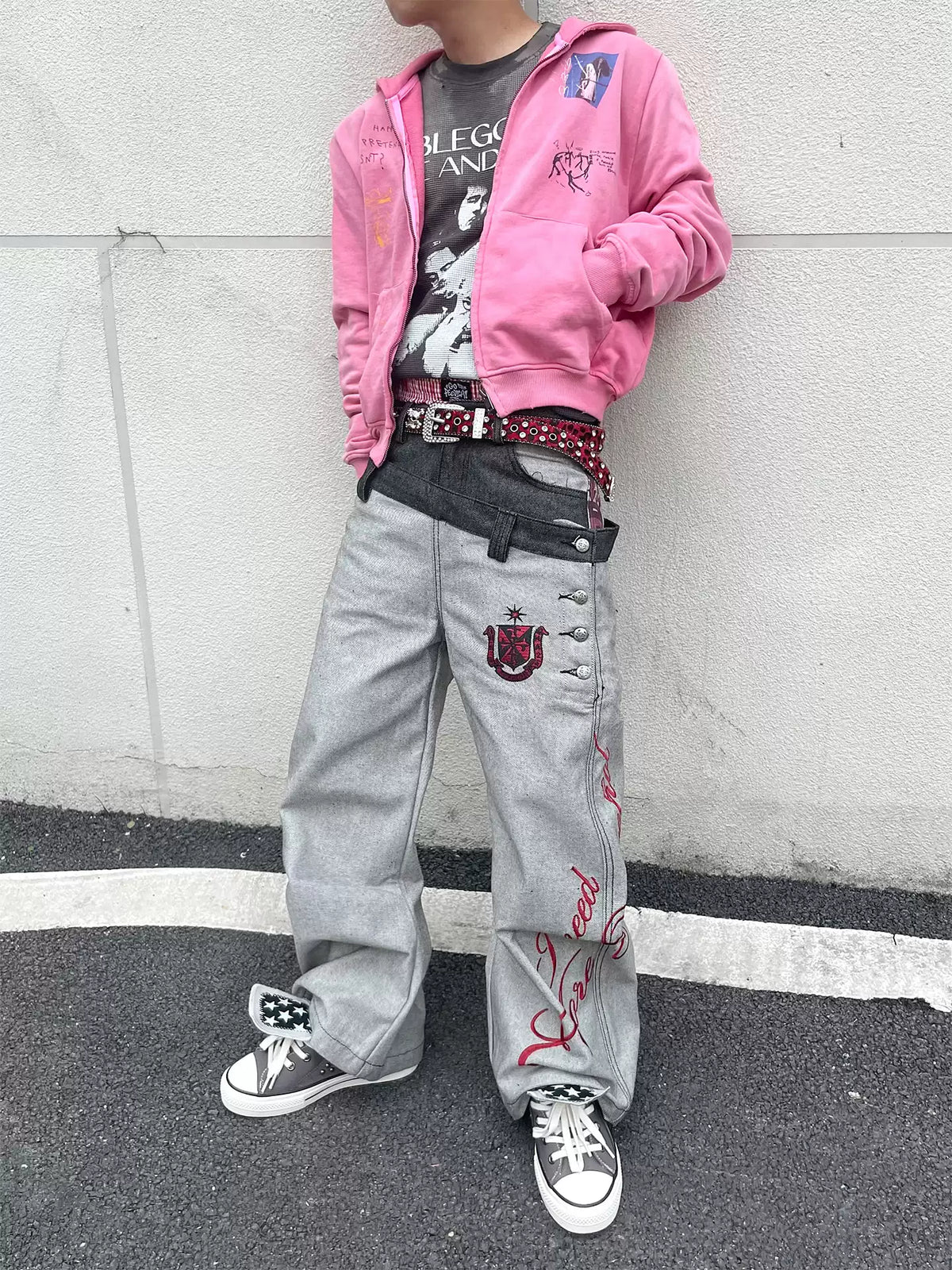 QS934B loose denim