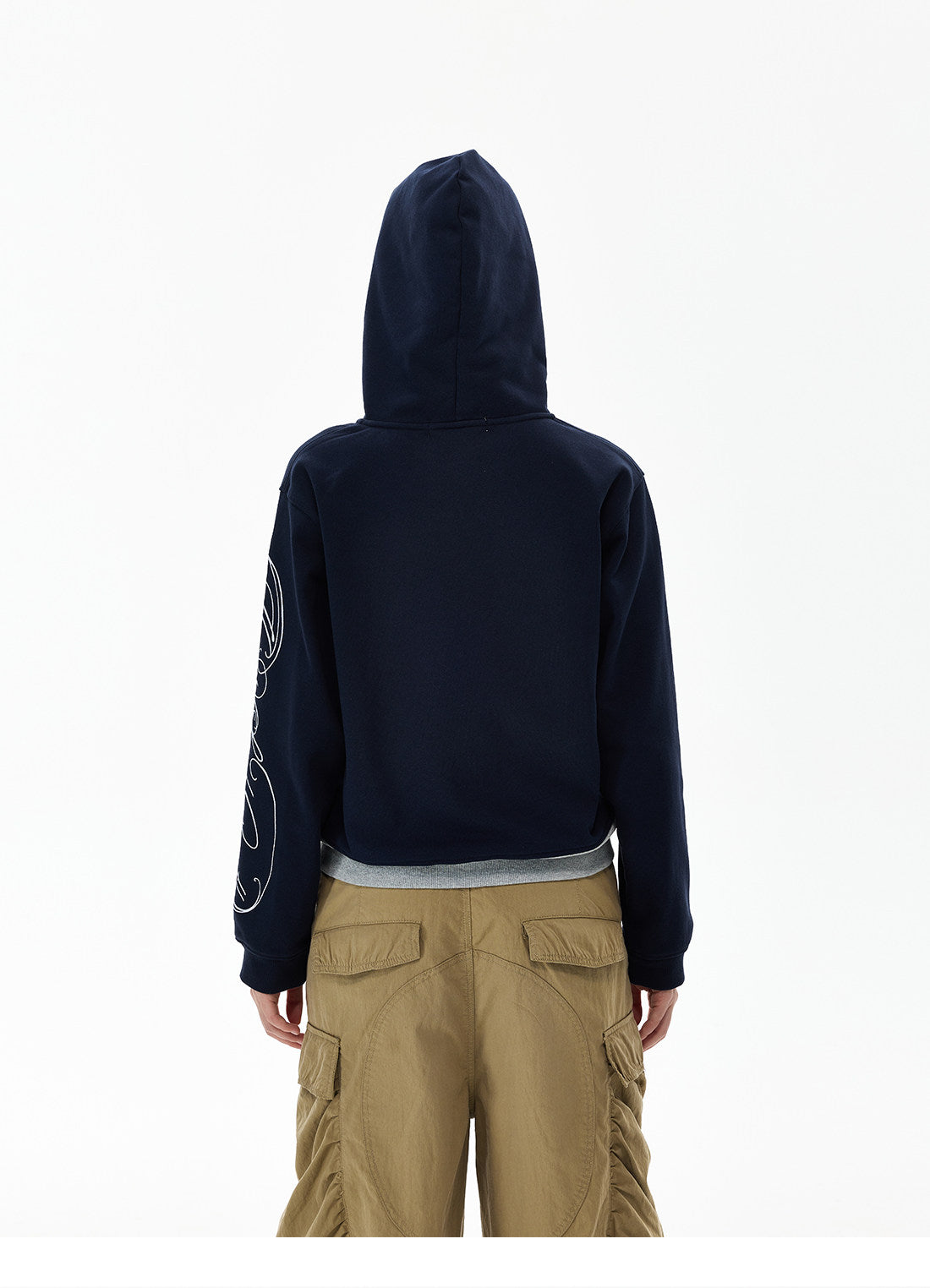 QS895B zip hoodie