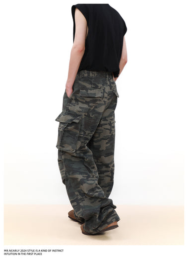 パンツ (QS86) CAMOUFLAGE PANTS QS875A camouflage pants