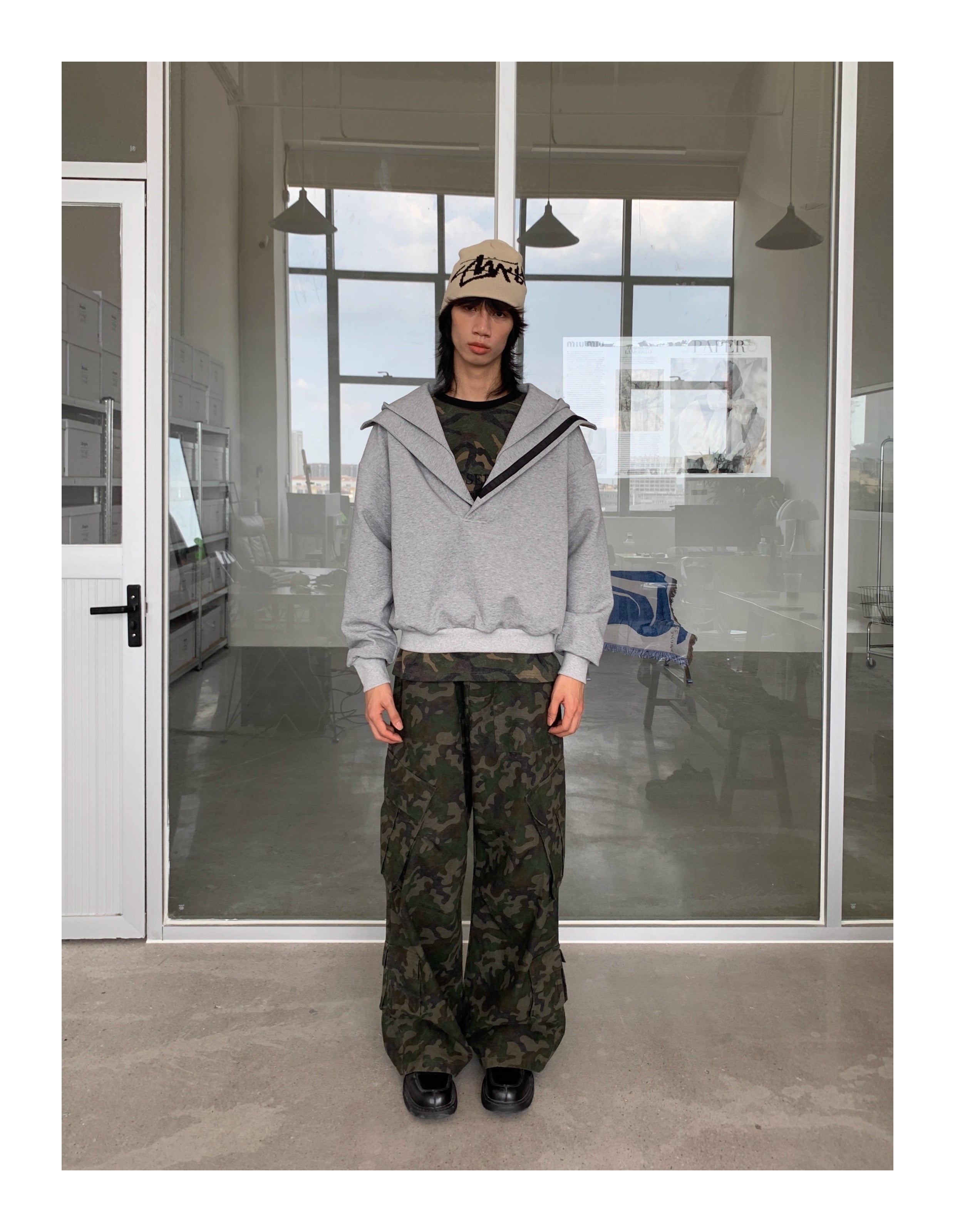 QS604B camouflage pants