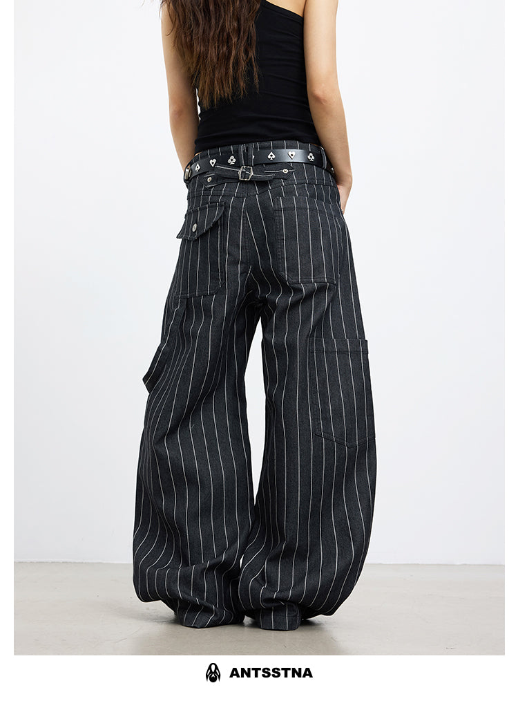 QS624B stripe pants