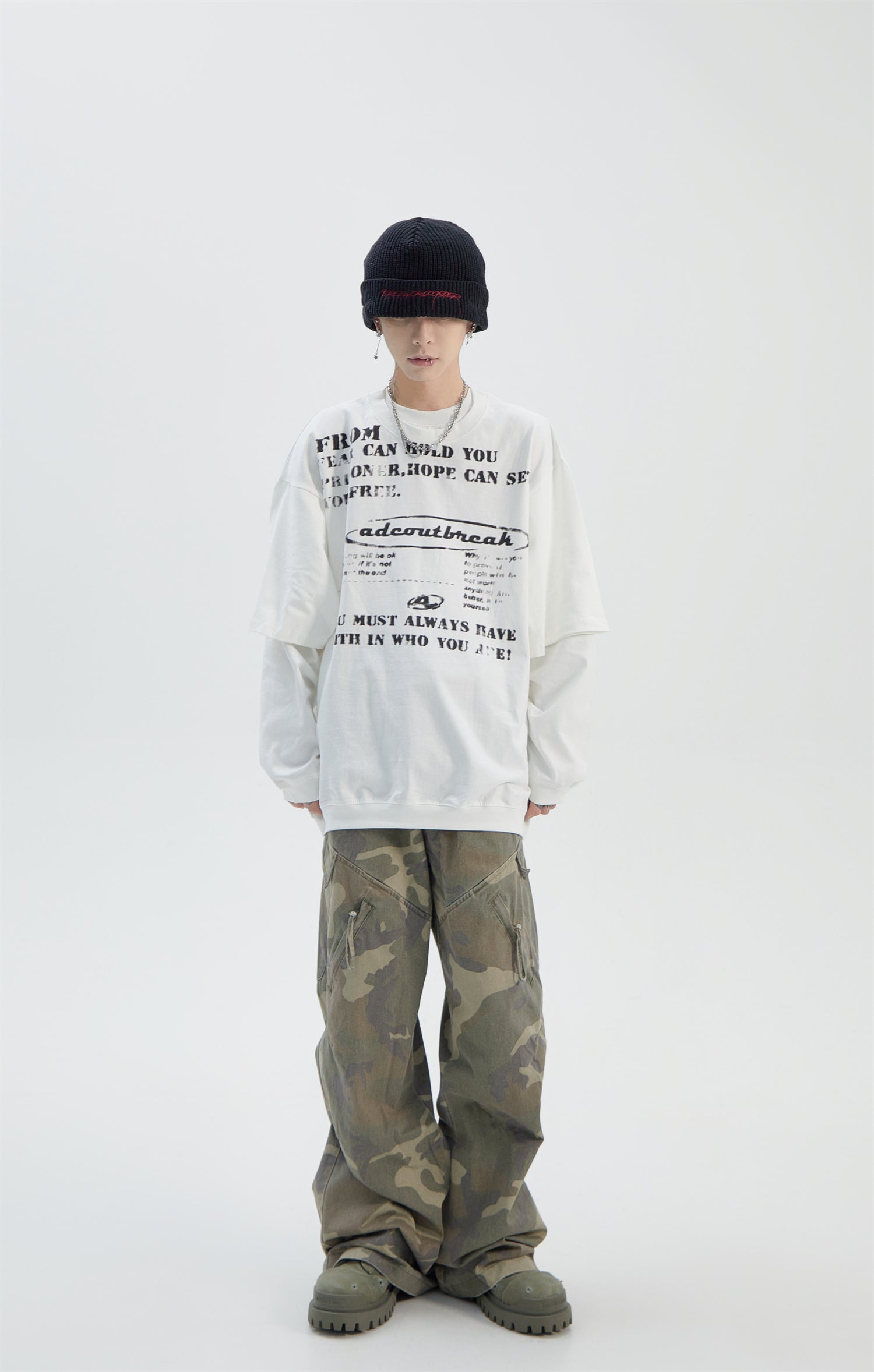 QS890A layered L/S tops