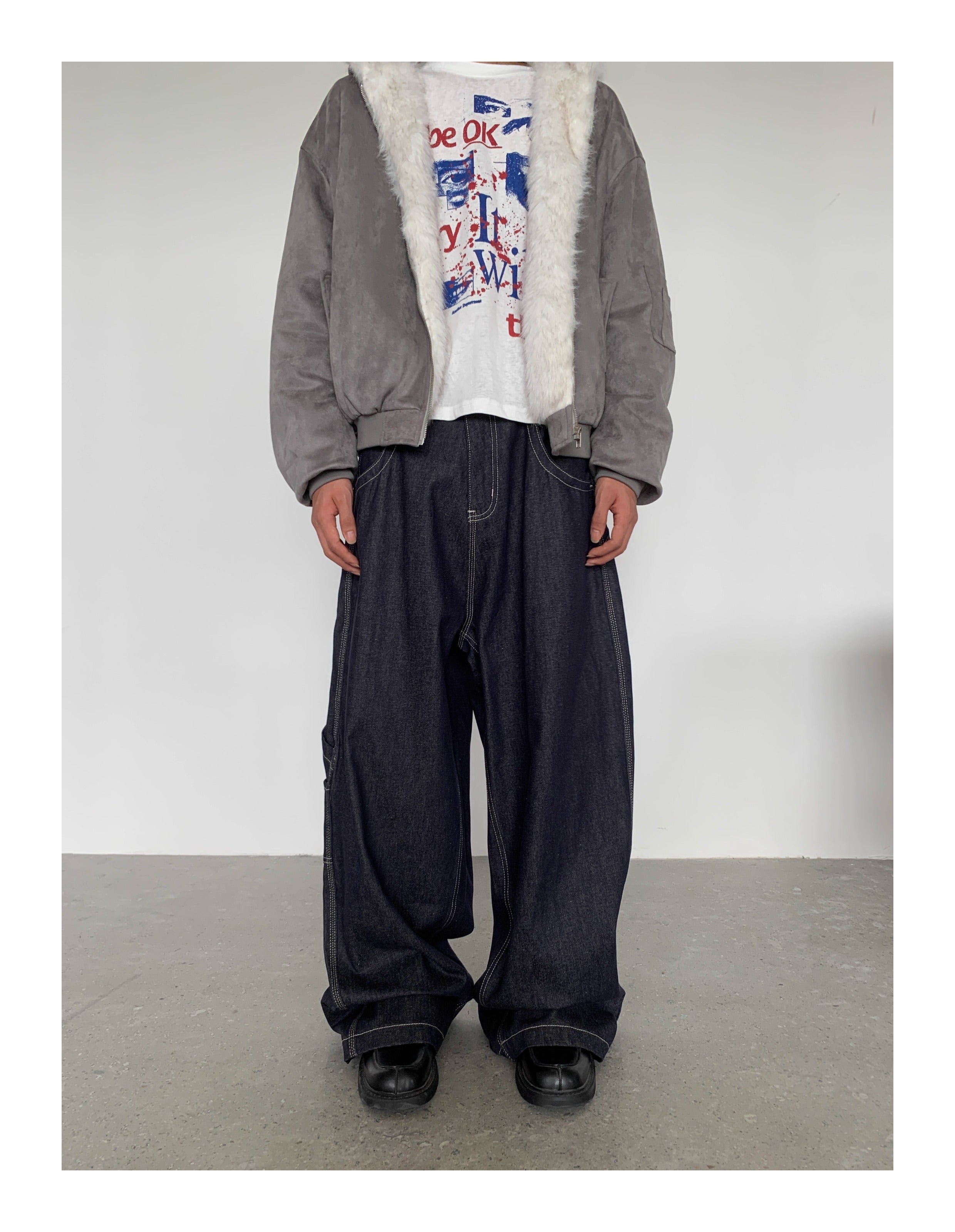QS601B baggy denim