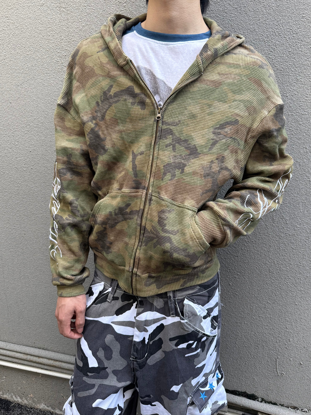 QS916B zip hoodie