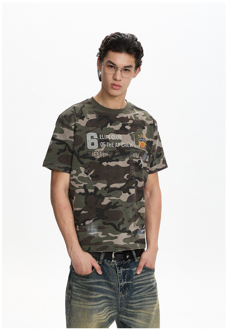 QS850B camouflage tee
