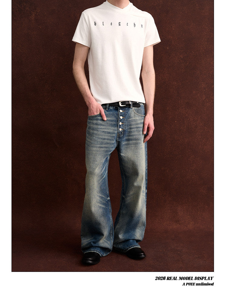 QS726B wash denim