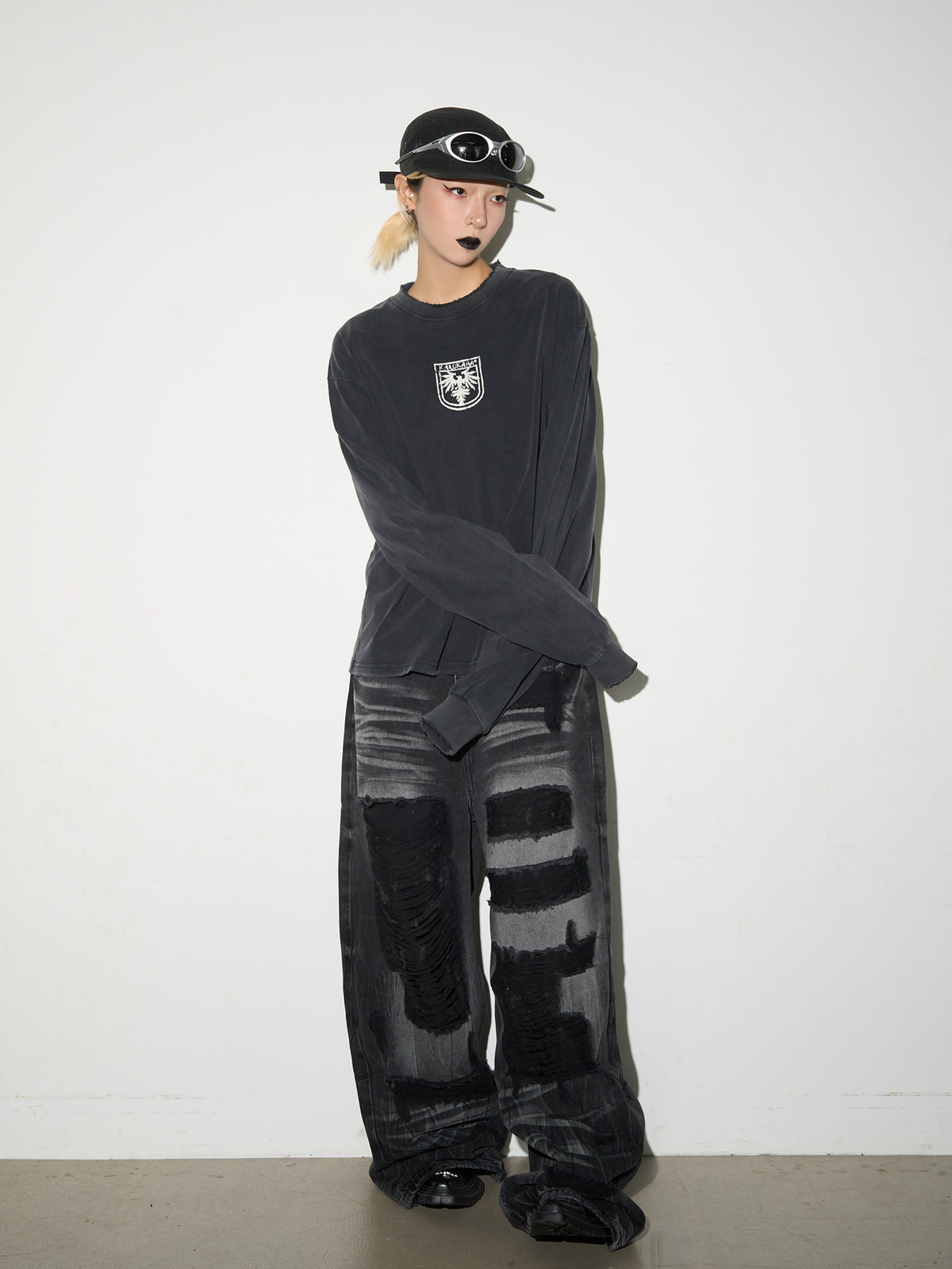 QS909B L/S tee