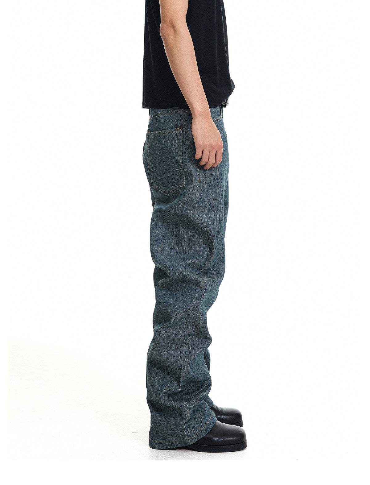 QS836B rigid denim