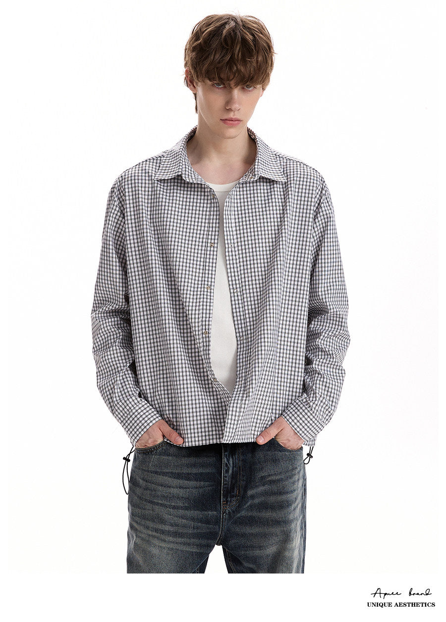 QS892B check shirts
