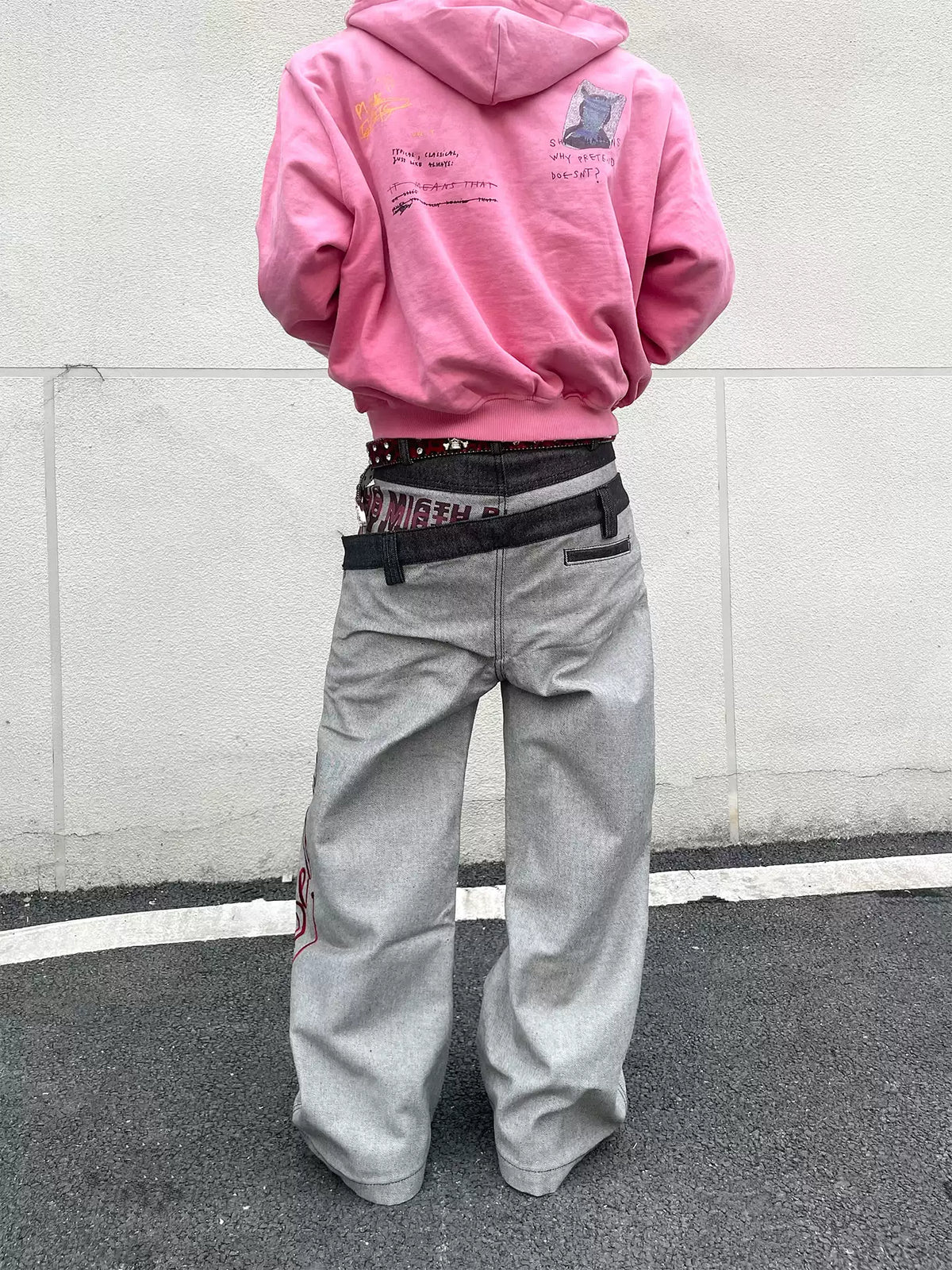 QS934B loose denim