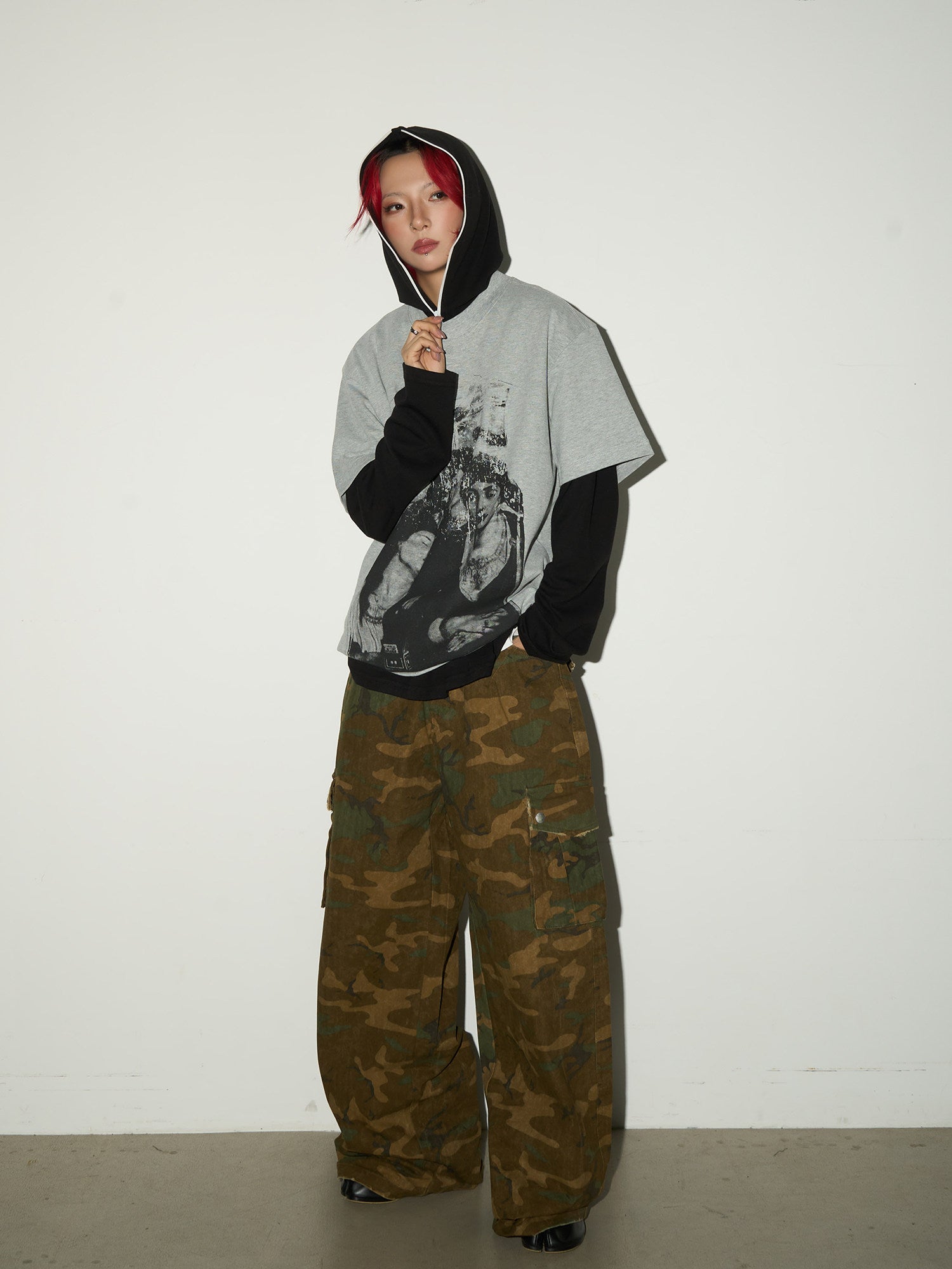 QS682B camouflage pants