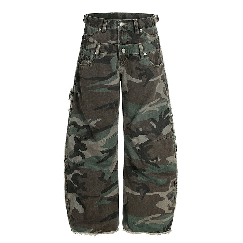 QS593B camouflage pants