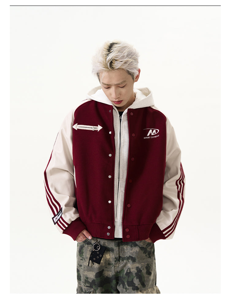 QS042B varsity jacket