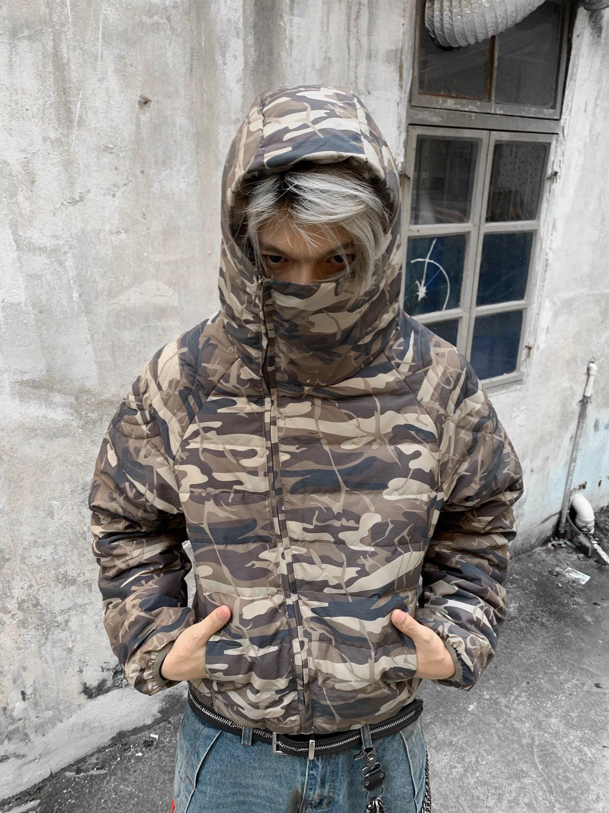 QS948B camo jacket