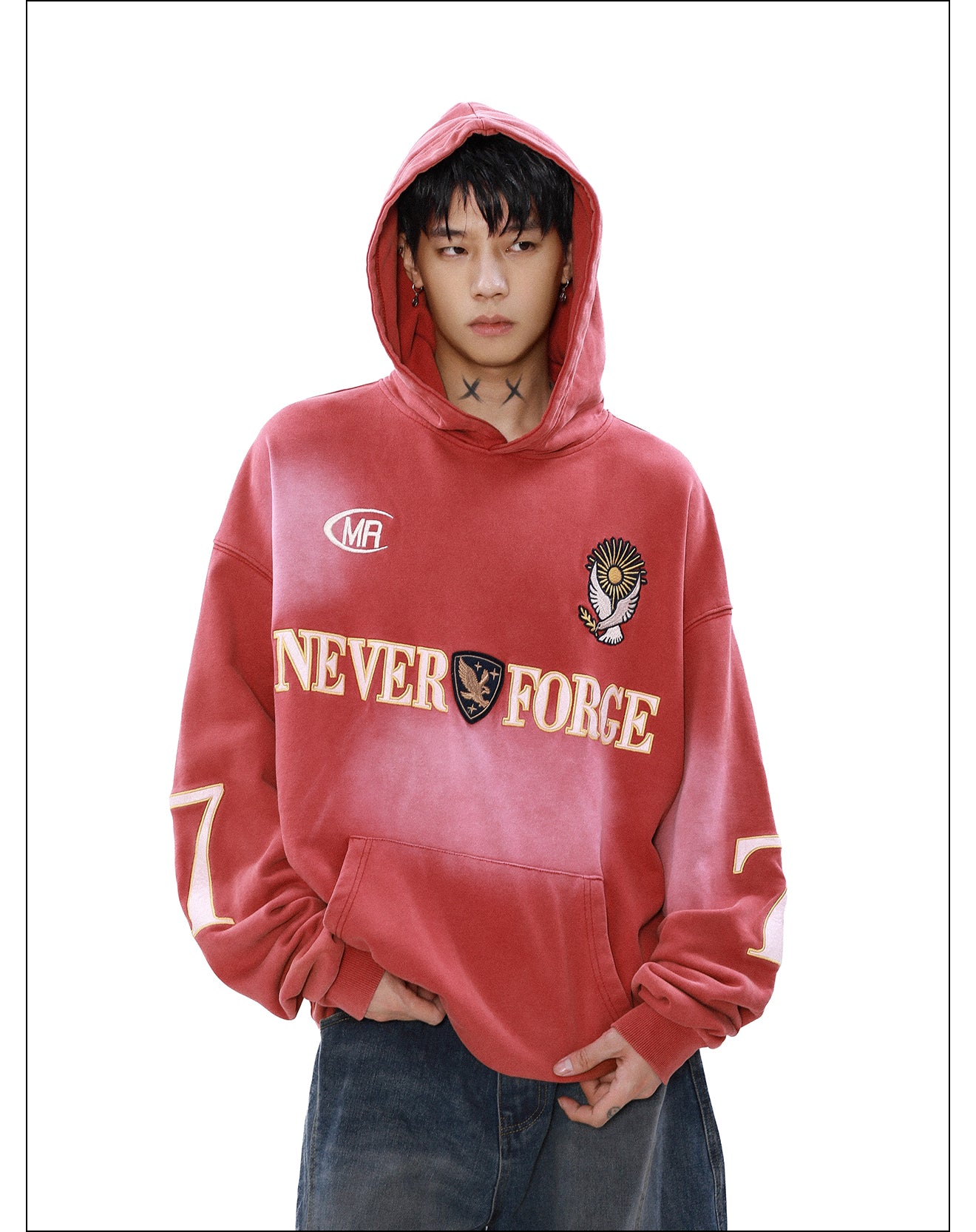 QS968A embroidery hoodie