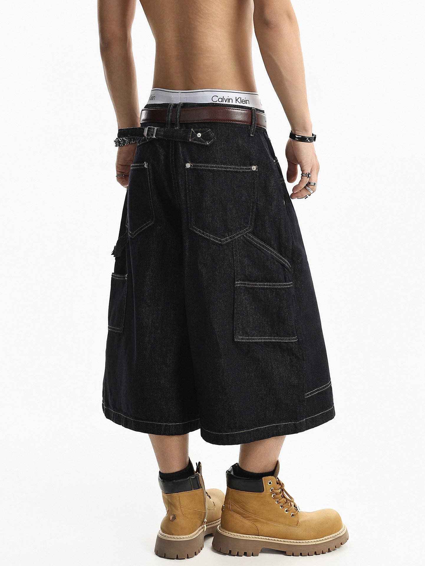 QS790B denim shorts