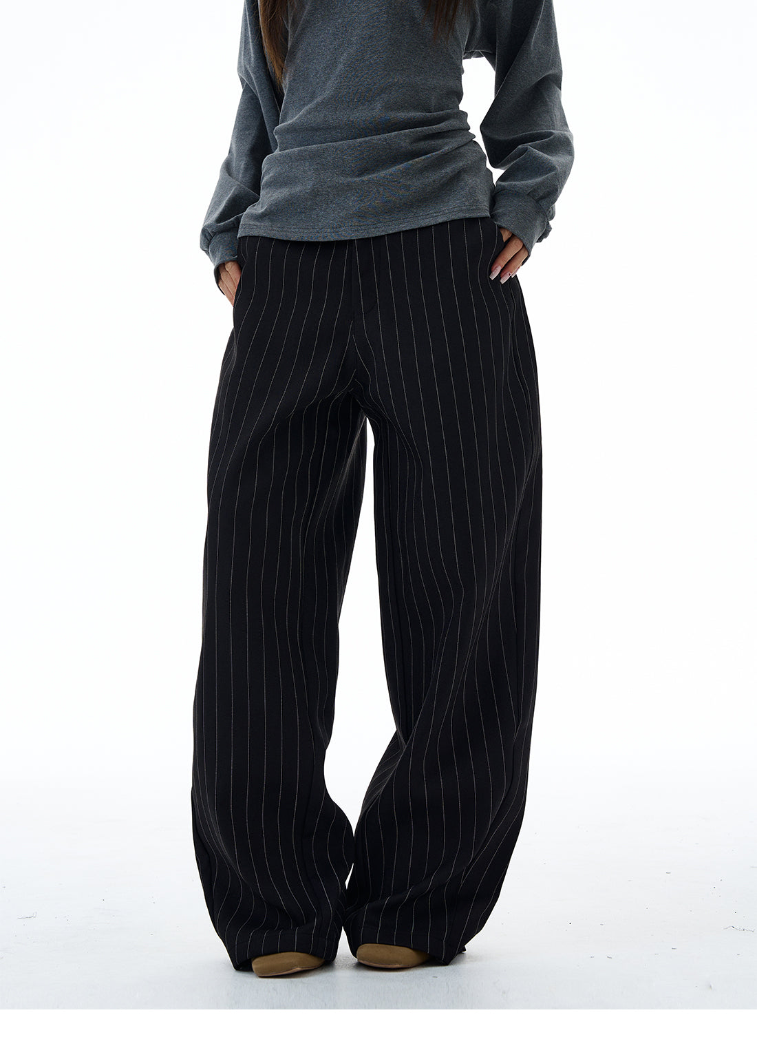 QS589B stripe pants