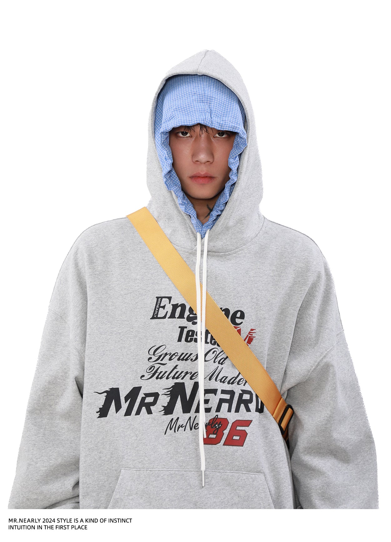 QS879A print hoodie