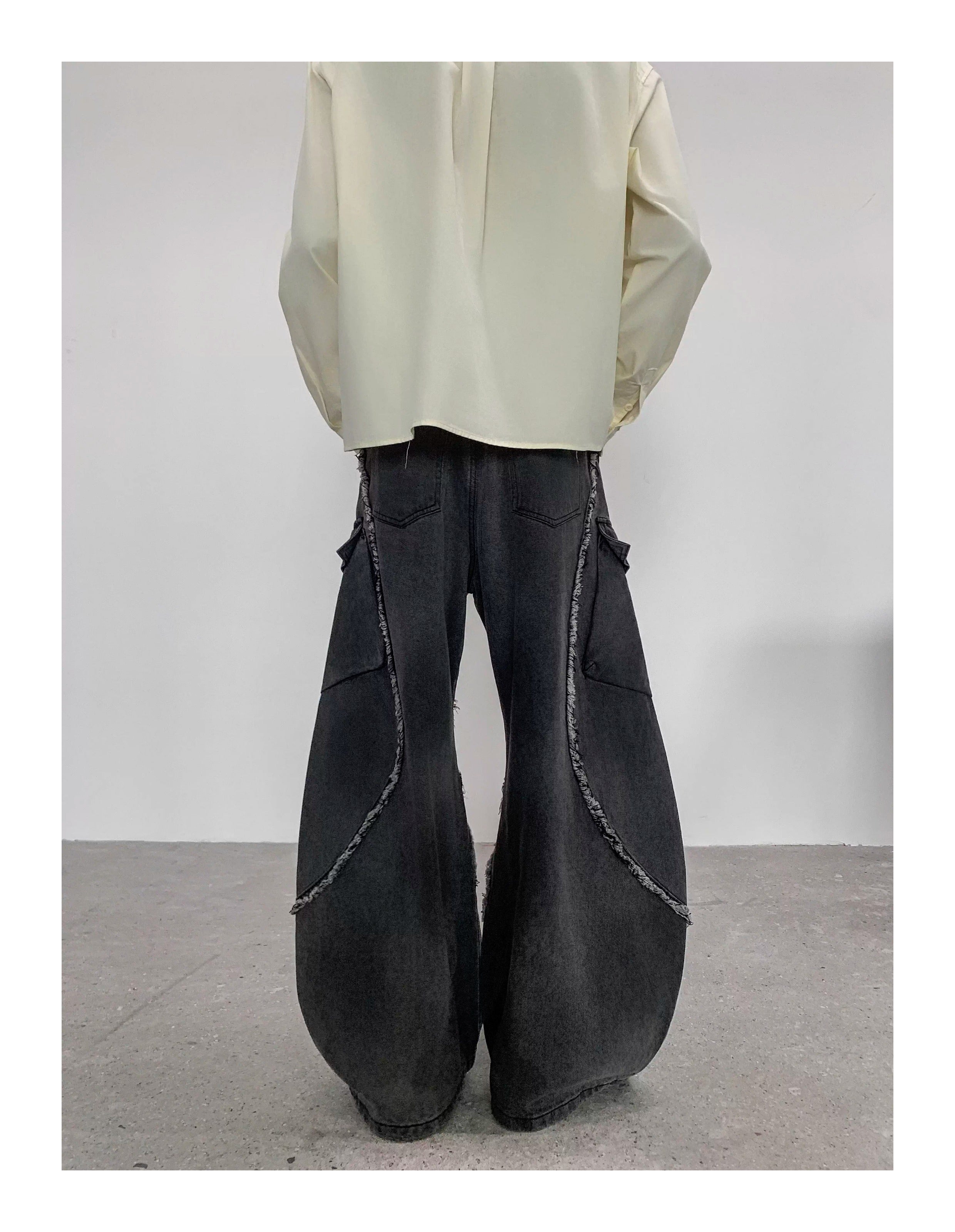 QS613B wash denim
