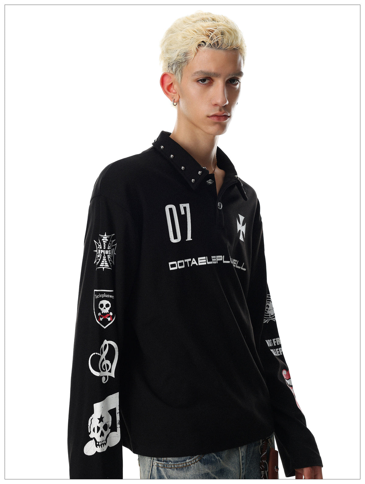 QS898B L/S polo