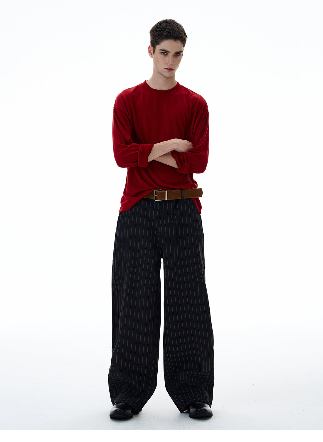 QS589B stripe pants