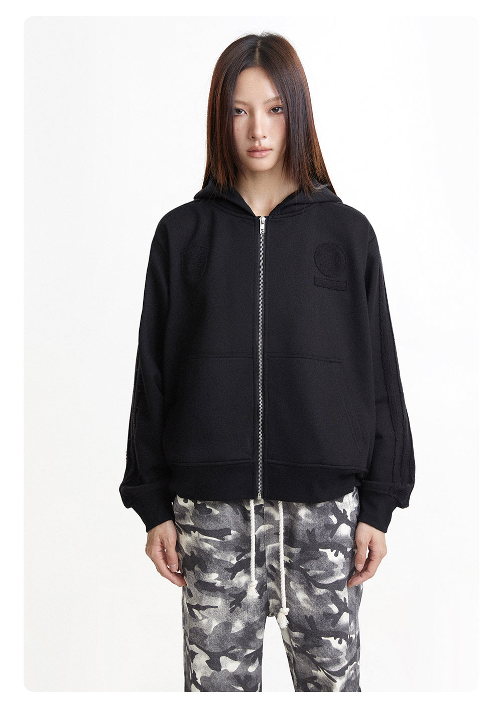 QS931A zip hoodie