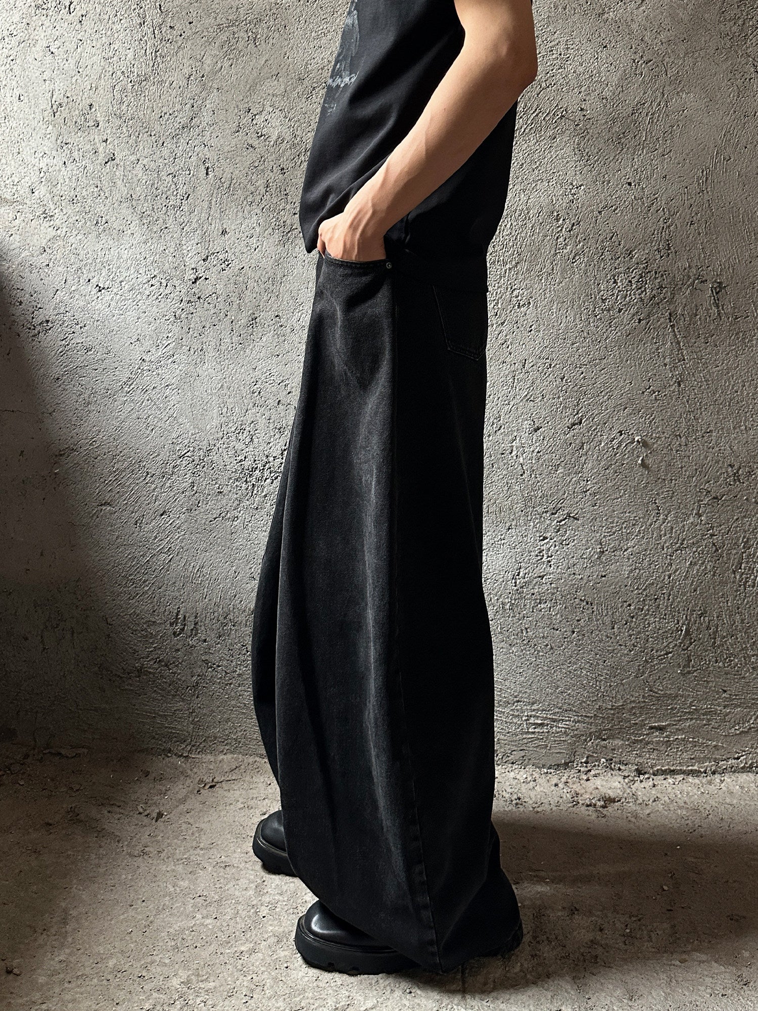 QS818B loose denim