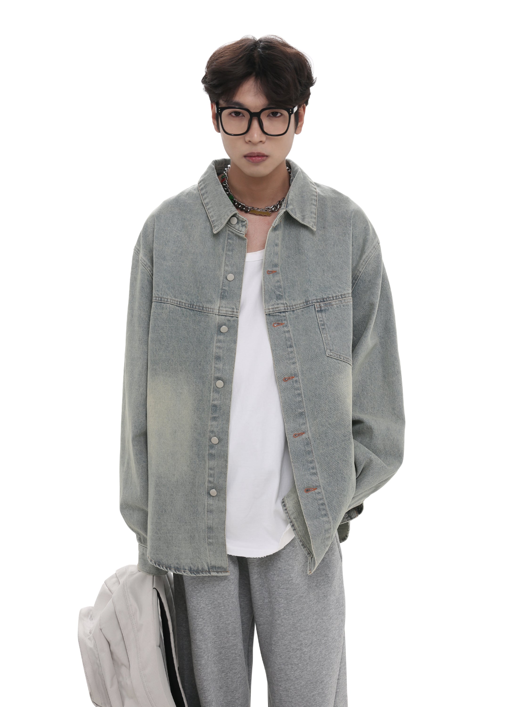 QS989A denim shirts